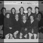 All Smiling After Suffering Many Hardships After Their Plane Was Forced Down In Albania, These Nurses, Members Of An Air Evac Unit Willingly Pose For The Photographer: Left To Right: Front Row: Gertrude G. Dawson, Vadergrift, Penn., Elna Schwant, Winner, - Page 1