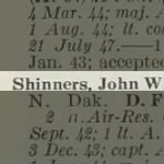 Shinners, John W