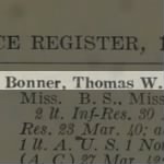 Bonner, Thomas W