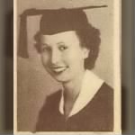Portrait Margorie Edwards Graduation Santa Barbara State College 1940-1 (002)