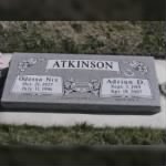 Adrian and Odessa Atkinson Headstone