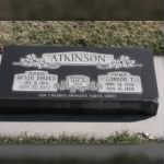 Gordon and Afton Atkinson Headstone