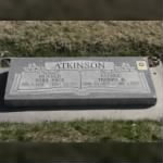 Nora Pace andThomas Atkinson Headstone