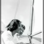 With Irene on a sailboat