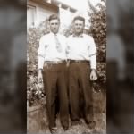 John & brother Louis, May 1941