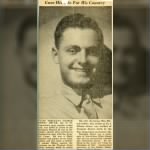 Newspaper Article about Staff Sgt George Henry Bruer