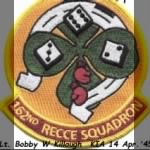 Bobby W Killough, 162 Reconnaissance_Squad_Emb.Na