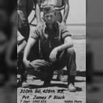 Pvt. James F Black, KIA 7 Sept.1943 on a Sea-Sweep