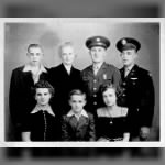 Copeland Family, 1944, Robert on rt.