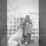 Gerald S. Yeaton, Dorothy Yeaton and the dog!