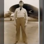 Crockett, Robert-'War II' in front of plane.jpg