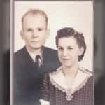 Photo of Jay Lee Adams and Wife Mary Elizabeth Schlegel taken in Oklahome in 1938.jpg
