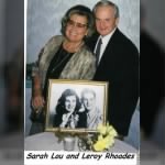 Sarah and Leroy Rhoades (Then and NOW)