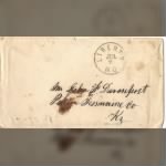 Letter from W H Pogue to John F Davenport_18660702_envelope.jpg