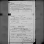 M. D. Renfro and Letha Elkins Marriage License