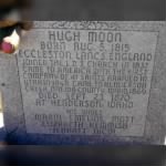 Hugh Moon gravestone
