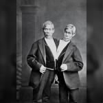 Chang and Eng Bunker, the original siamese twins