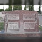 Harry & Selma Heyman tombstone