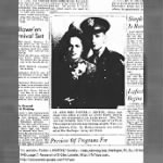 Marriage of Lt Foster J HINTON to Viola YARBOROUGH, 16 Sep 1943