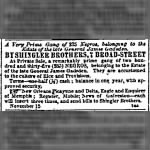 Estate Sale Notice, James Gadsden's Estate, 6 Dec 1859