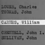 Carnes, William