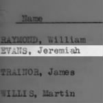 Evans, Jeremiah