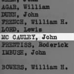 McCauley, John