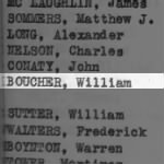 Boucher, William
