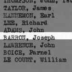 Barron, Joseph
