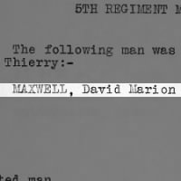 Maxwell, David Marion