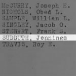 Sudduth, Jennings