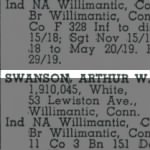 Swanson, Arthur W