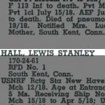 Hall, Lewis Stanley