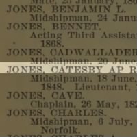 Jones, Catesby Ap R