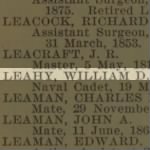 Leahy, William D