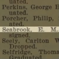 Seabrook, E M