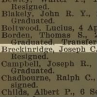 Breckinridge, Joseph C