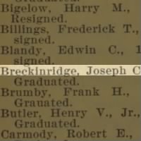 Breckinridge, Joseph C