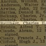 Brillhart, Charles E