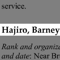 Hajiro, Barney