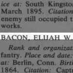 Bacon, Elijah W
