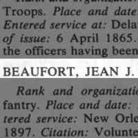 Beaufort, Jean J