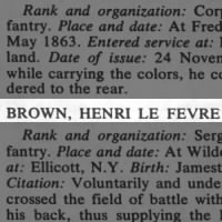 Brown, Henri Le Fevre