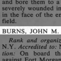 Burns, John M