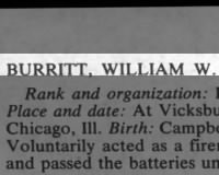 Burritt, William W