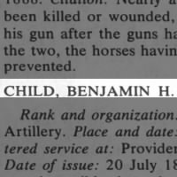 Child, Benjamin H