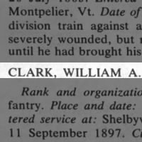 Clark, William A