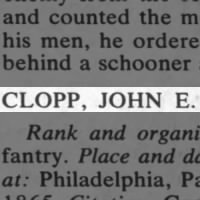 Clopp, John E
