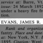 Evans, James R