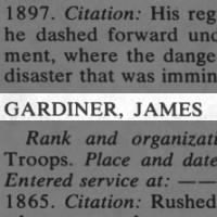 Gardiner, James